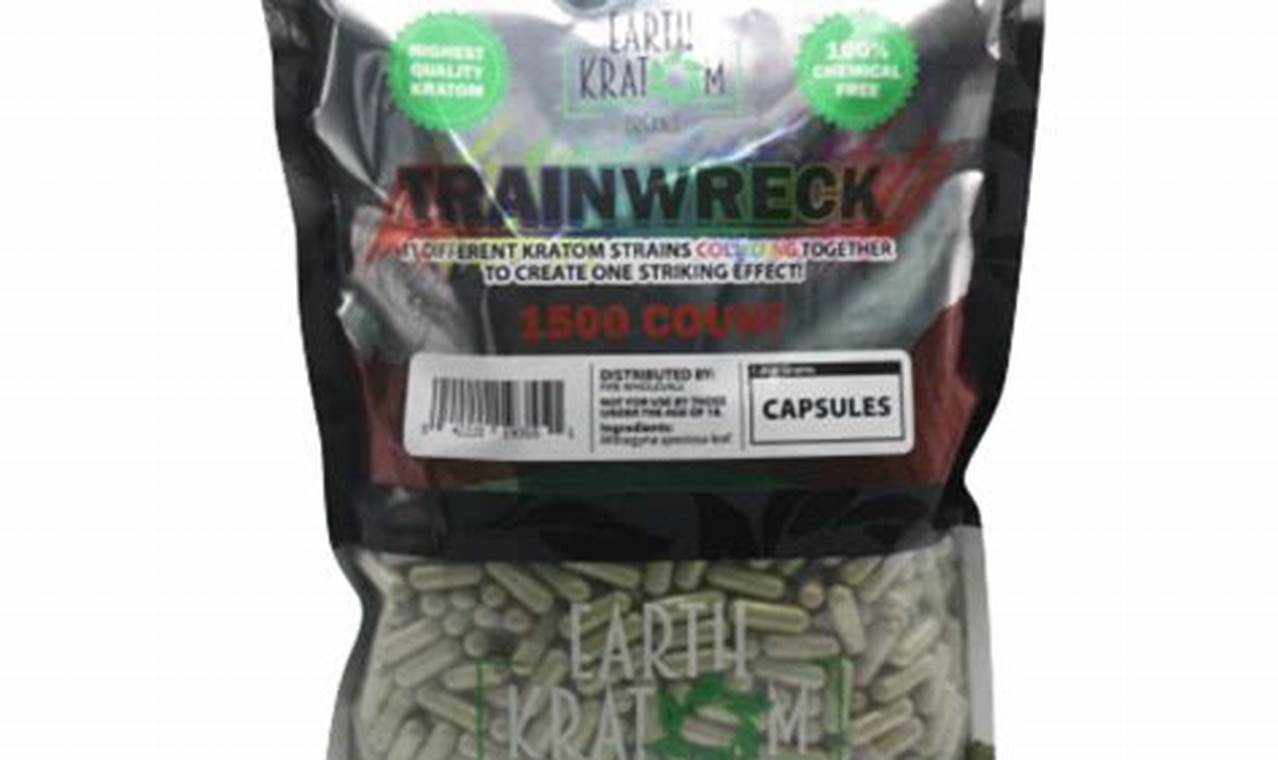 Earth Kratom Trainwreck: Unveiling Its Potent Effects and Therapeutic Prowess